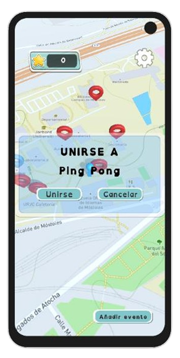 Captura de pantalla de la aplicación InteracTEA